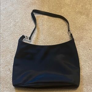 Casual Corner Black Shoulder Bag with Sleek Design